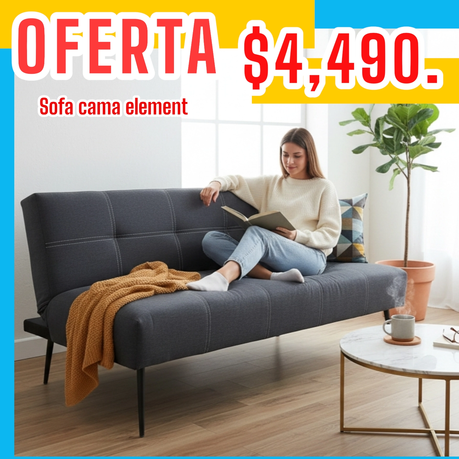OFERTA.... SOFA CAMA