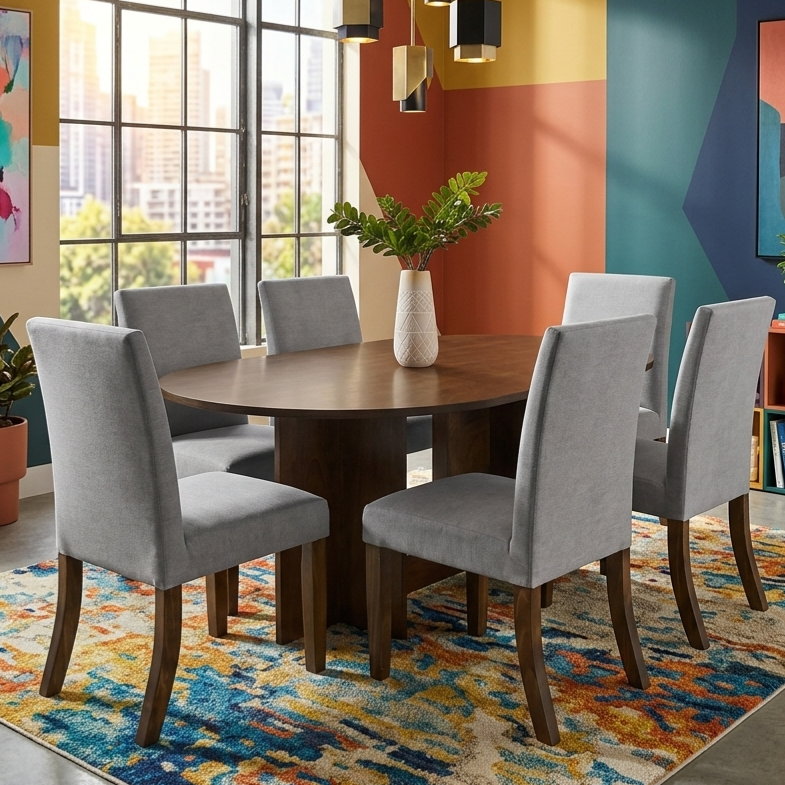 Comedor glam okume